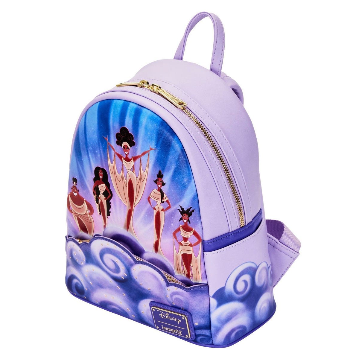 LOUNGEFLY Disney Hercules Muses Clouds Mini Backpack MadBagger