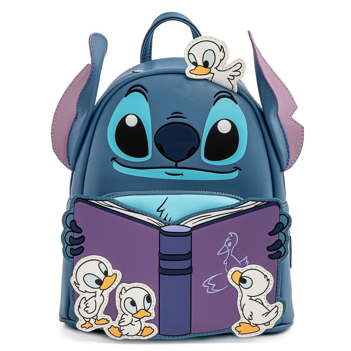 Loungefly Disney Lilo and Stitch with‎ Ducklings Mini Backpack Loungefly x Disney Stitch with Ducklings Mini Backpack  main image 4