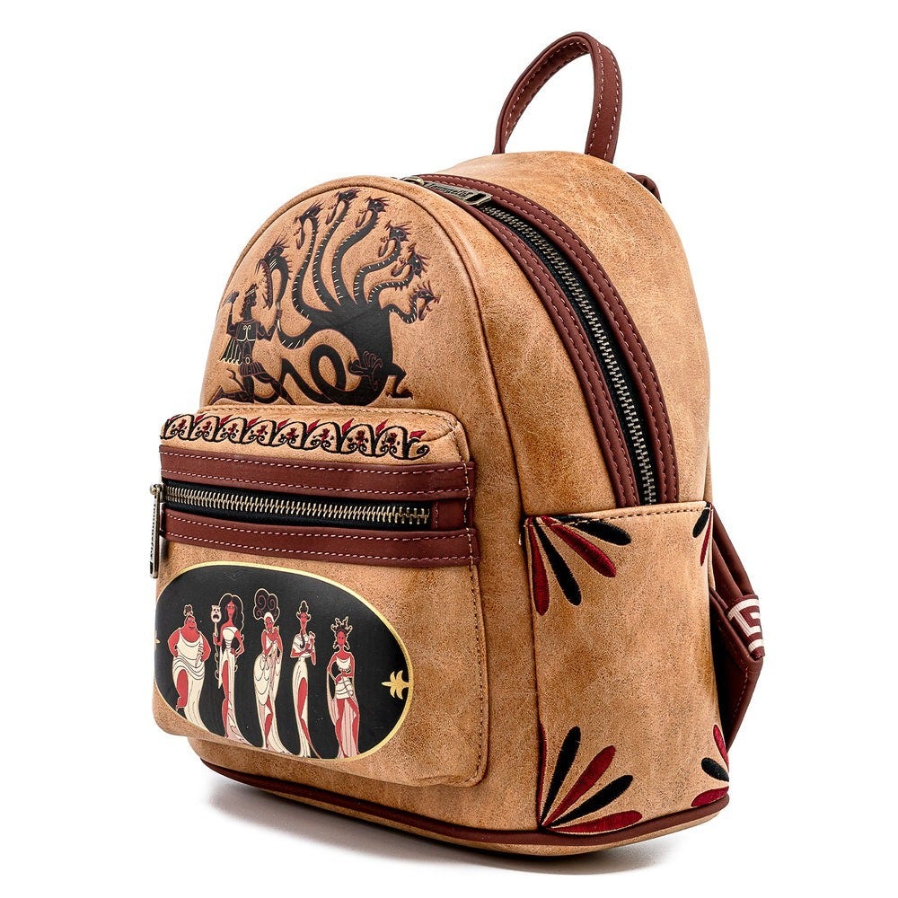 Loungefly  NWT Disney Hercules Meg & The Muses
Mini Backpack Disney Hercules Meg & Muses Mini Backpack Bag OE | eBay main image 4