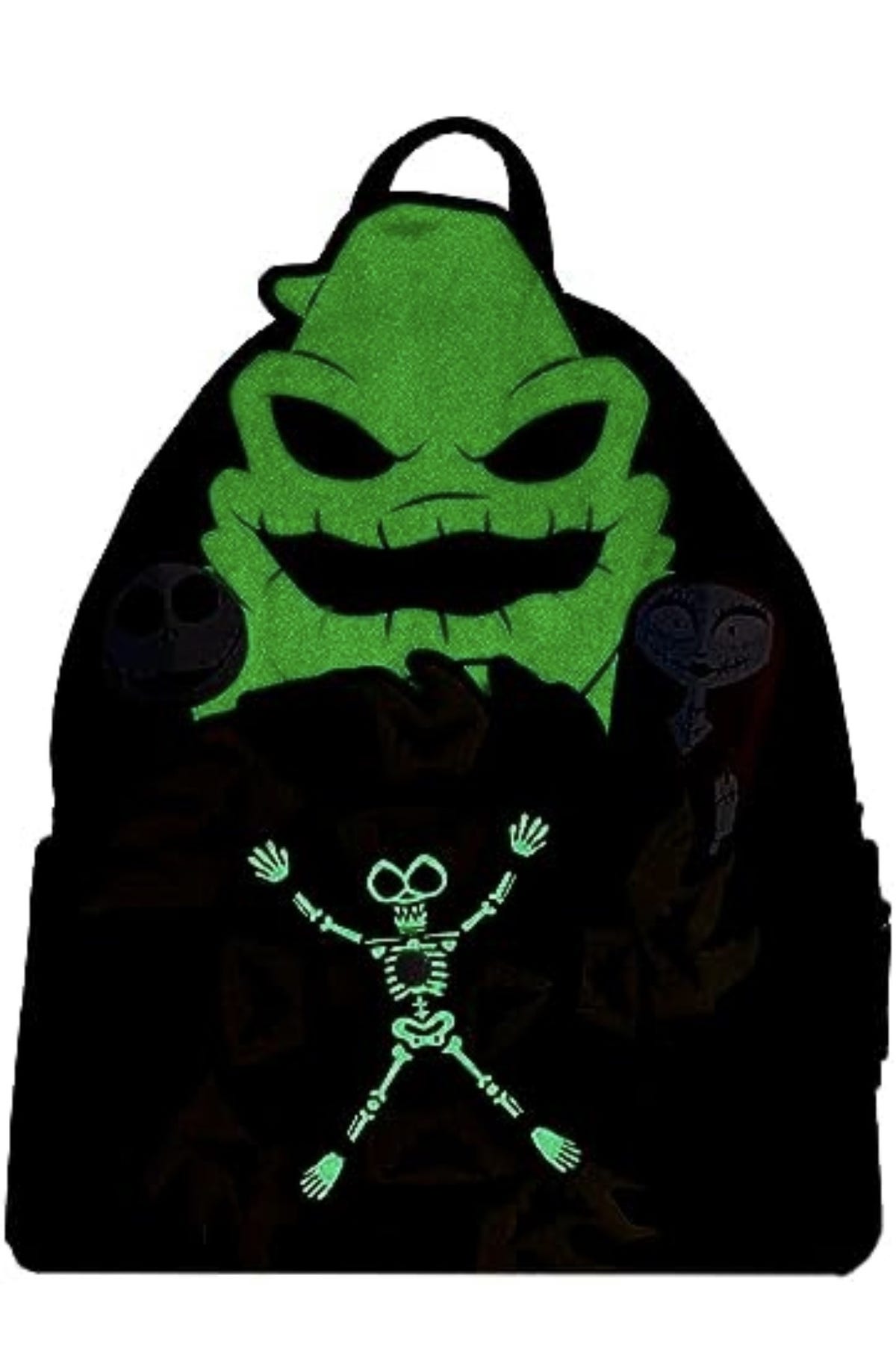 Loungefly Disney The Nightmare Before Christmas 30th Anniversary - Oogie Boogie Loungefly The Nightmare Before Christmas Oogie Boogie Glow  main image 4