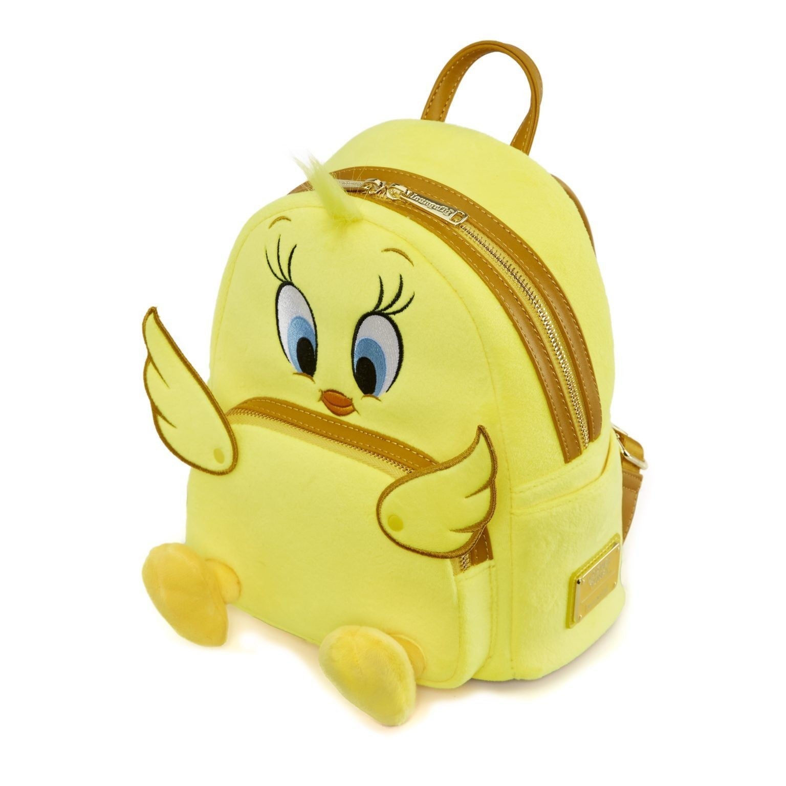 LOUNGEFLY Looney Tunes Tweety Bird Plush Mini Backpack | MadBagger