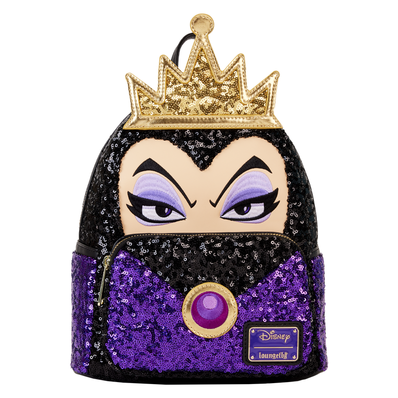 Loungefly Disney Snow White Evil Queen Exclusive Sequin  display picture 3