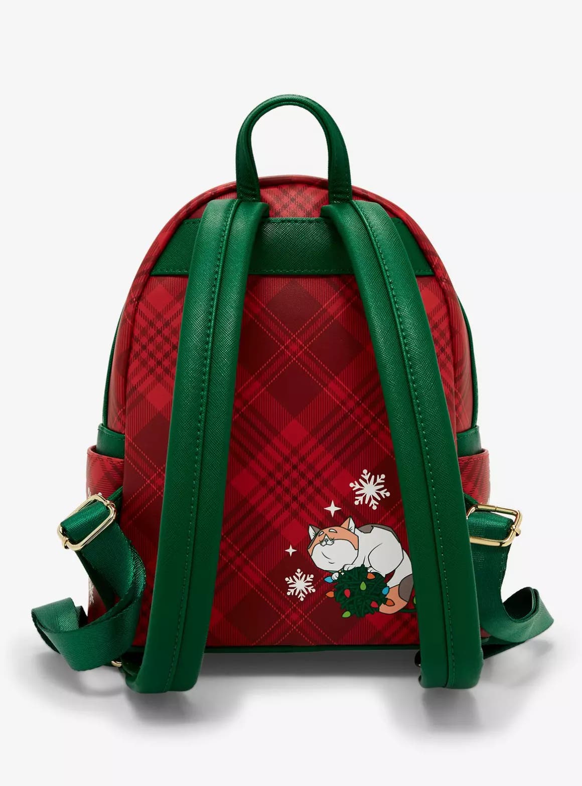 Loungefly Disney Big Hero 6 Baymax Holiday Plaid Light-Up 