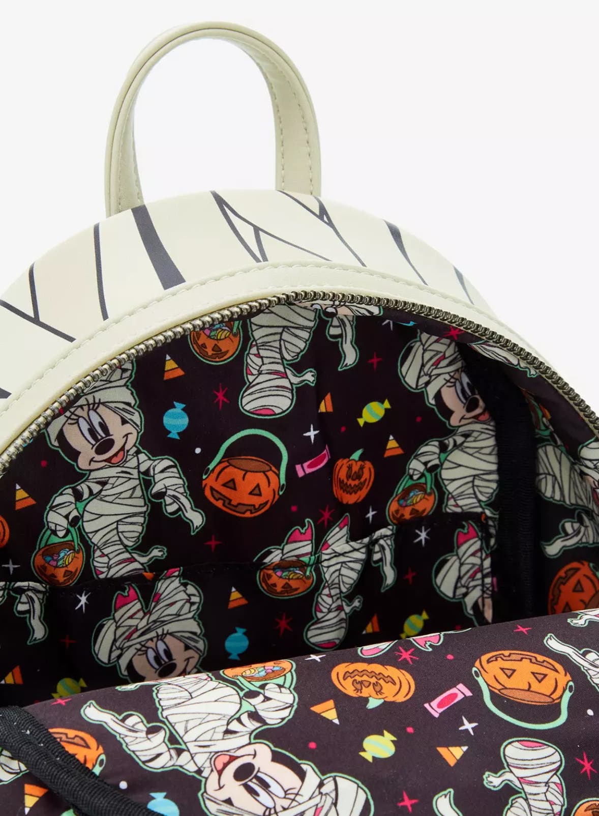 Loungefly Disney Minnie Mouse Mummy Glow-in-the-Dark Mini Backpack