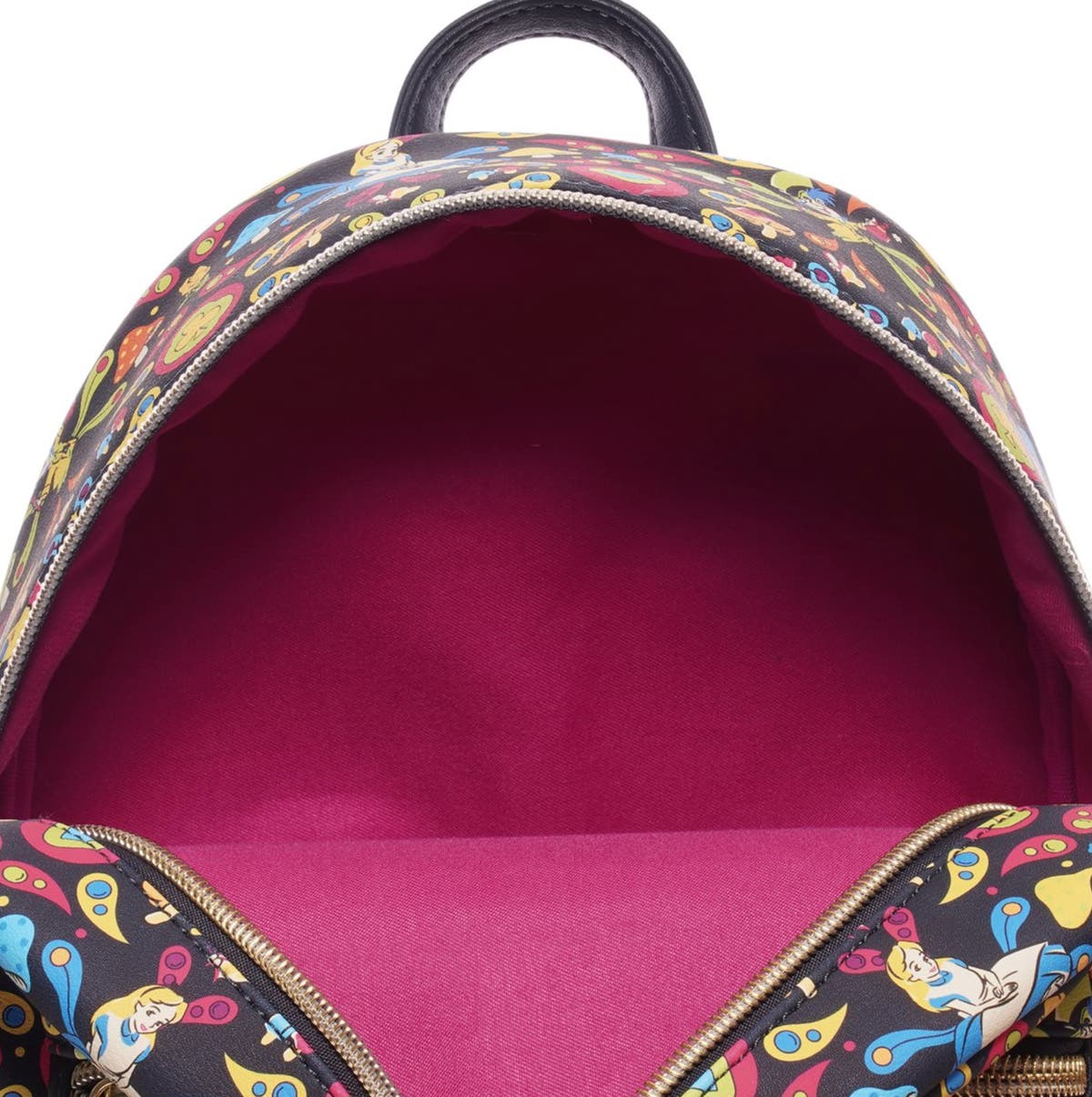 Loungefly Alice in Wonderland Retro Mini Backpack (EE  display picture 2