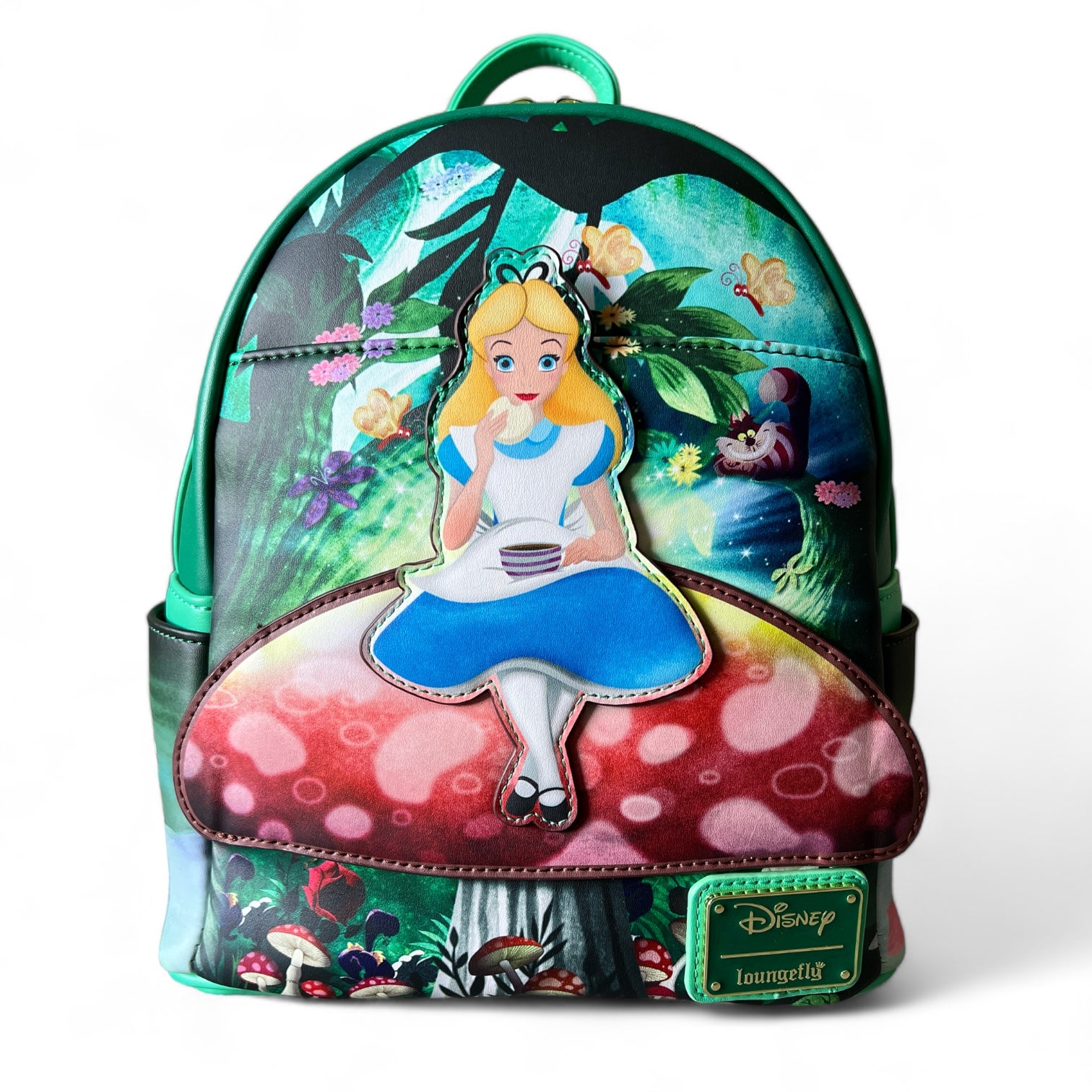 Loungefly Alice in Wonderland Tea Party Mini Backpack Alice in Wonderland Tea Party Floral Mini Backpack main image 3
