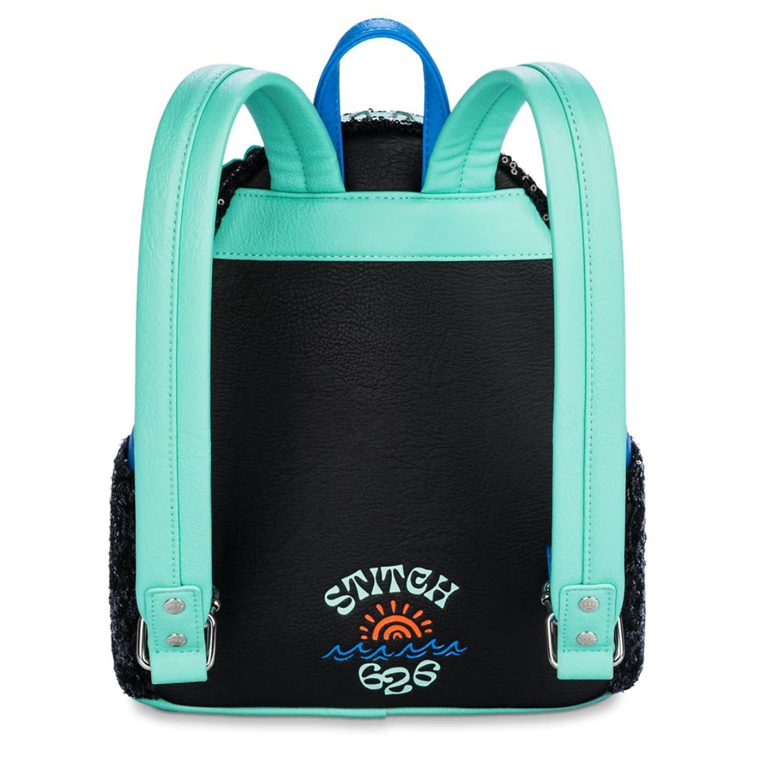 Loungefly Disney Parks Stitch 626 Day Sequin Mini Backpack