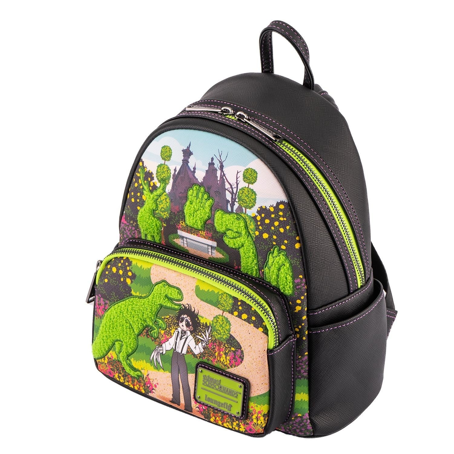 LOUNGEFLY Edward Scissorhands Topiary Mini Backpack | MadBagger