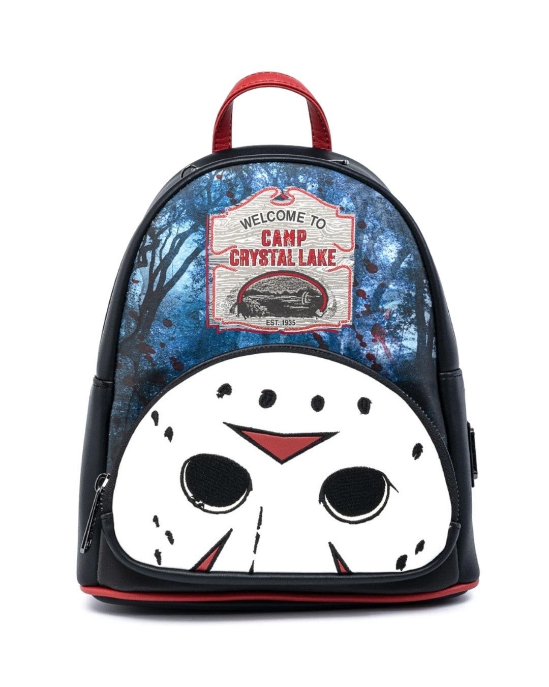 Loungefly Friday the 13th Jason Camp Crystal Lake Mini Backpack - Thumbnail 4