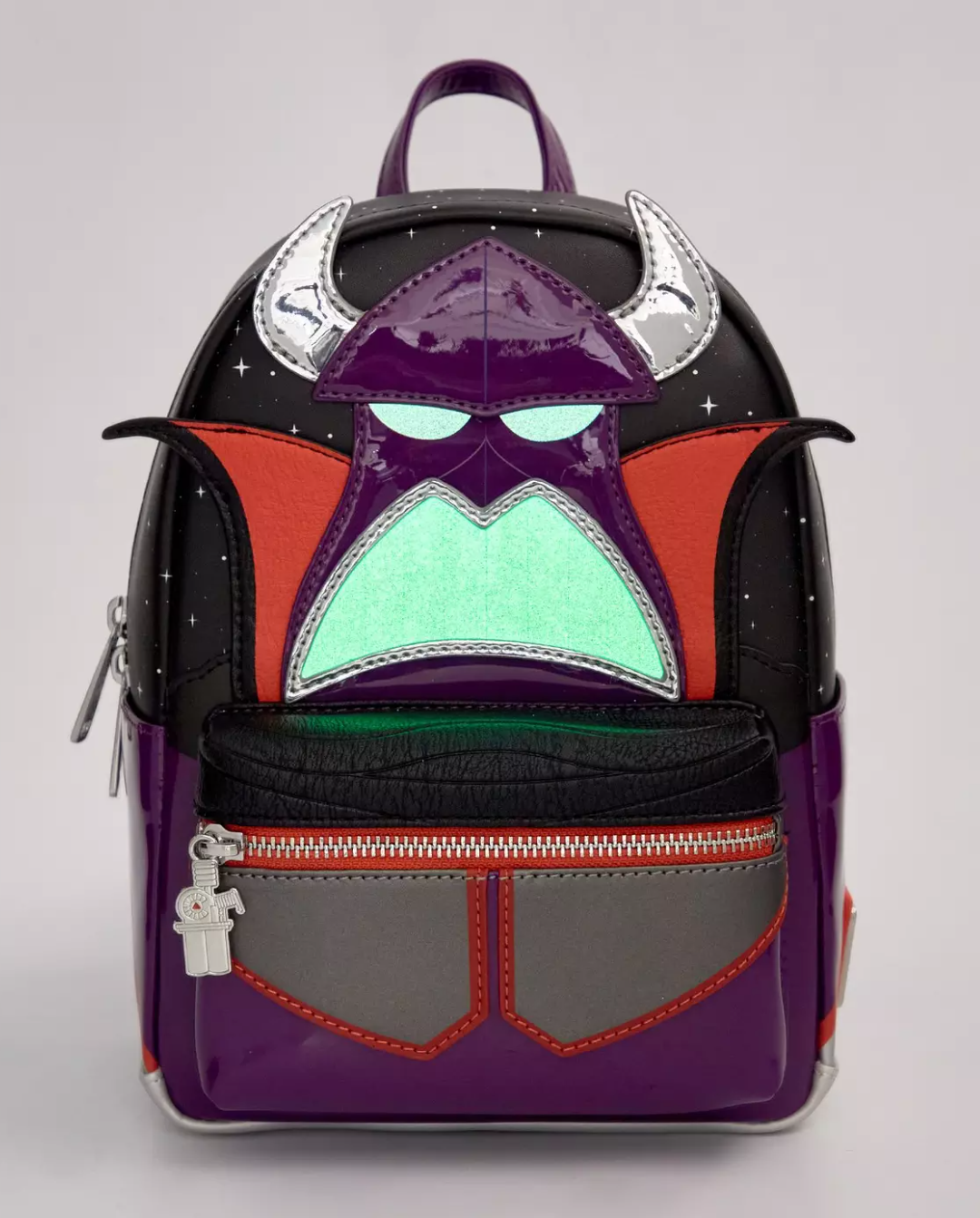 NWT Loungefly Pixar Toy Story Emperor Zurg Figural Glow-in-the-Dark Backpack Loungefly Disney Pixar Toy Story Emperor Zurg Figural GITD  main image 2