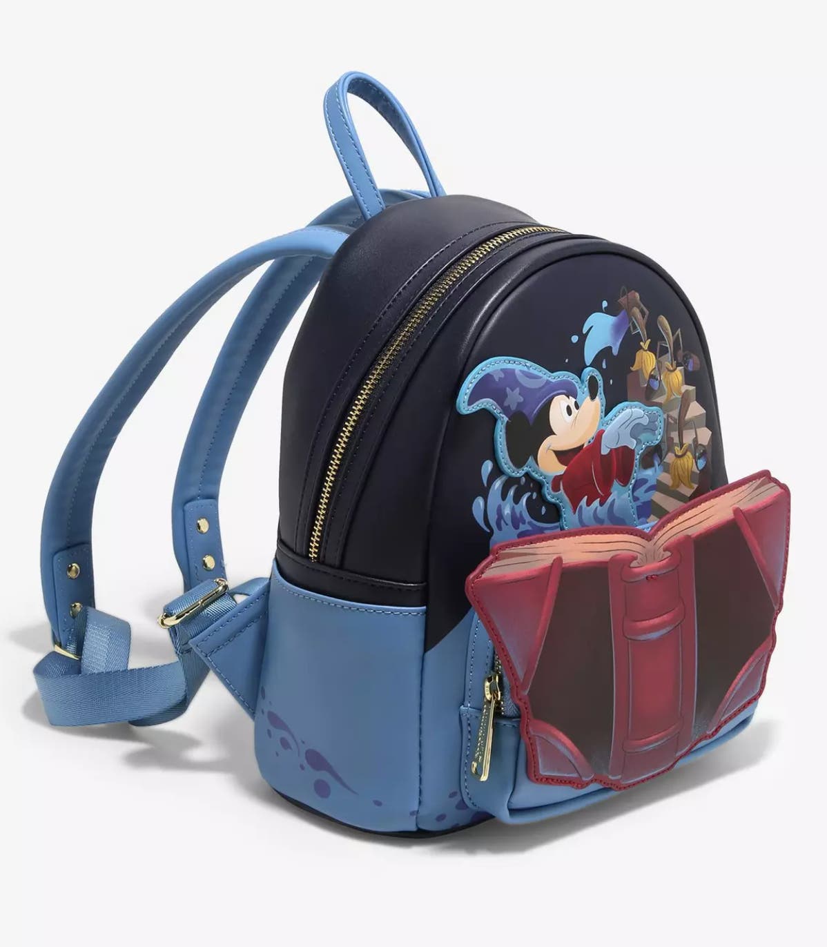fantasia mini backpack Loungefly Disney Fantasia Sorcerer's Apprentice Mickey Mouse Mini Backpack