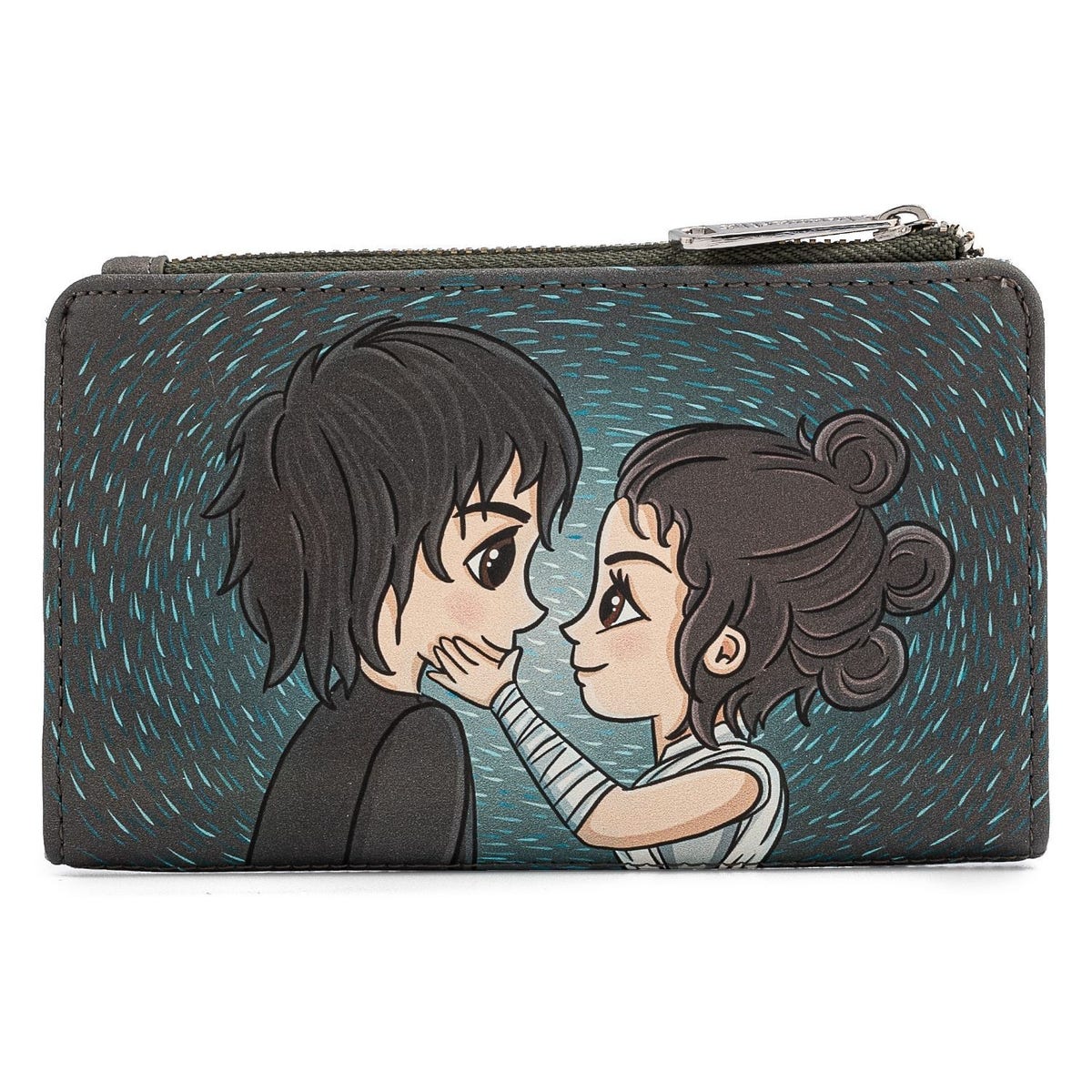 Loungefly Star Wars Kylo Rey Mixed Emotions Mini Backpack and Flap Wallet LOUNGEFLY Star Wars - Kylo Ren & Rey Mixed Emotions Flap  main image 3