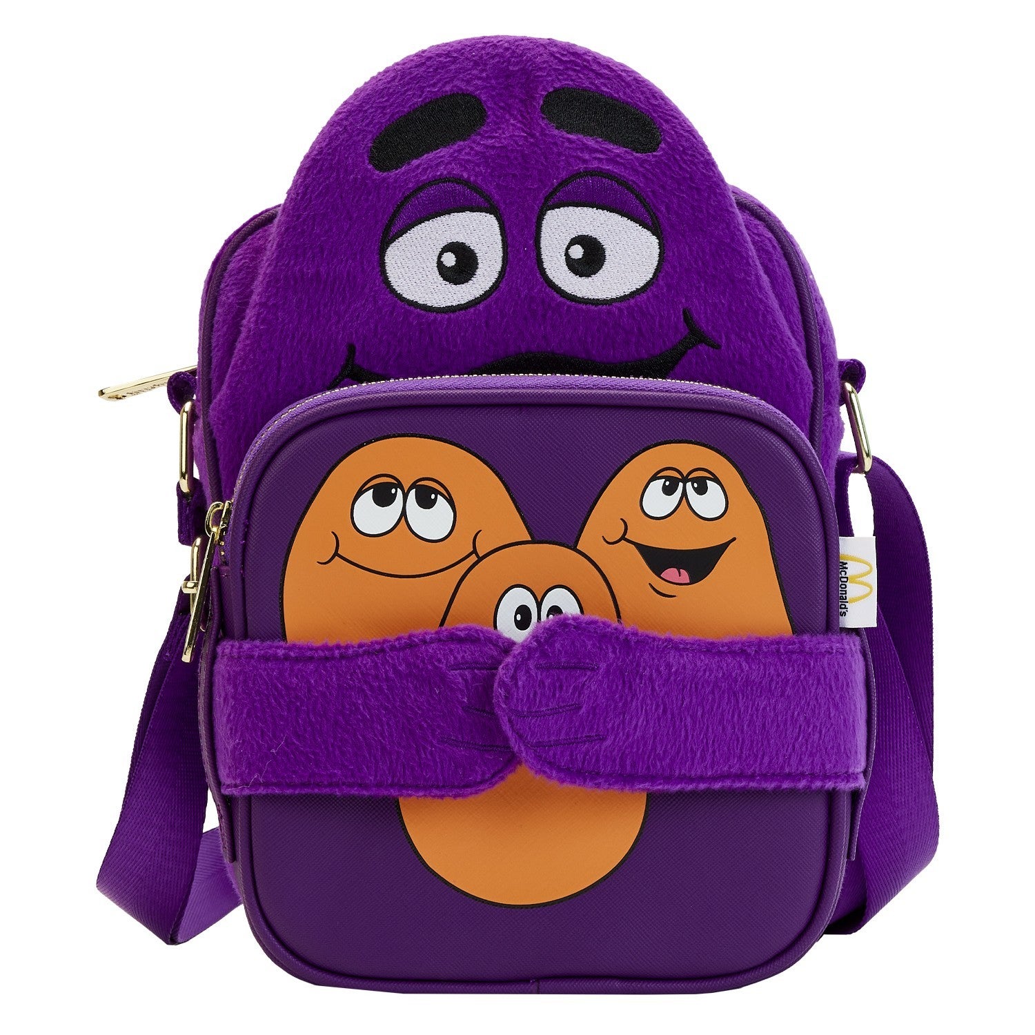 Loungefly McDonalds Grimace Cosplay Crossbuddy Bag | MadBagger.com