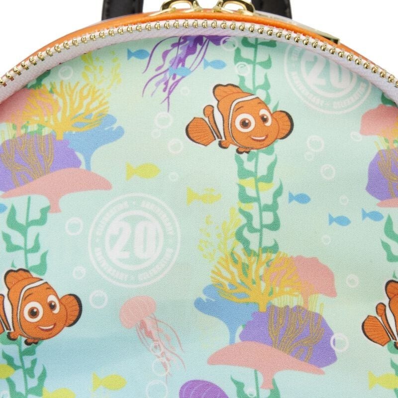 Loungefly Finding Nemo 20th Anniversary Cosplay Mini Backpack & Wallet Set Loungefly Disney Finding Nemo Cosplay Figural 20th  main image 4