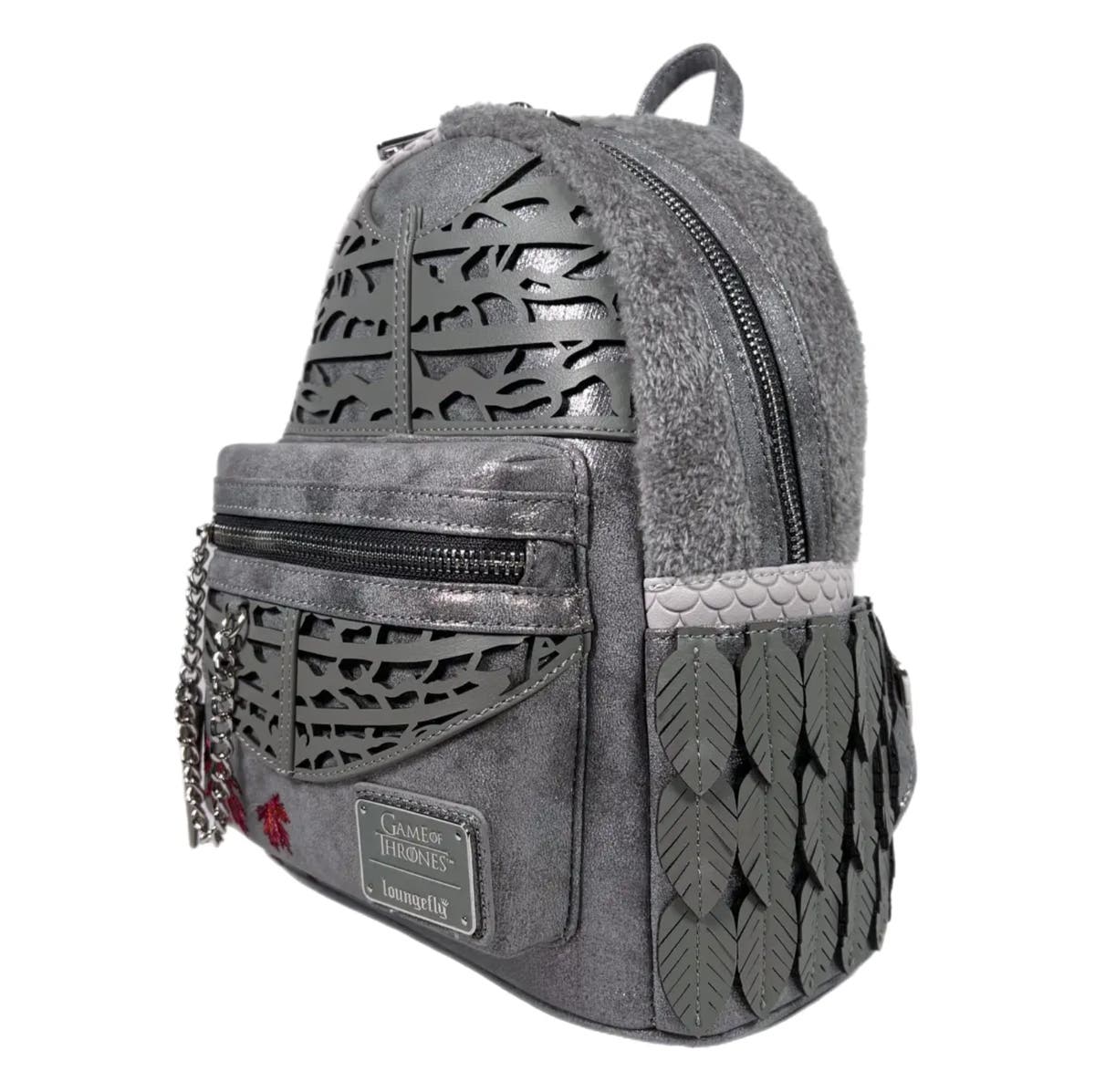 All NWT *Rare* Loungefly GOTG gray AOP Coming Soon: Bridgerton Exclusive Diamond of the Season Mini  main image 3