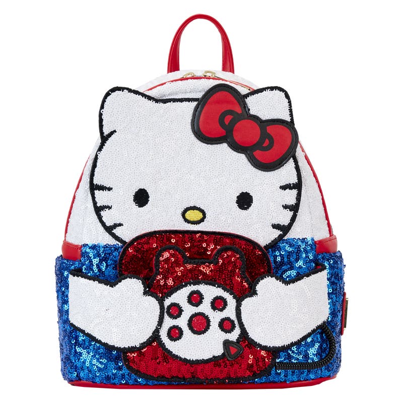 Loungefly Sanrio Mini Sac à Dos Hello Kitty à Paillettes : Style