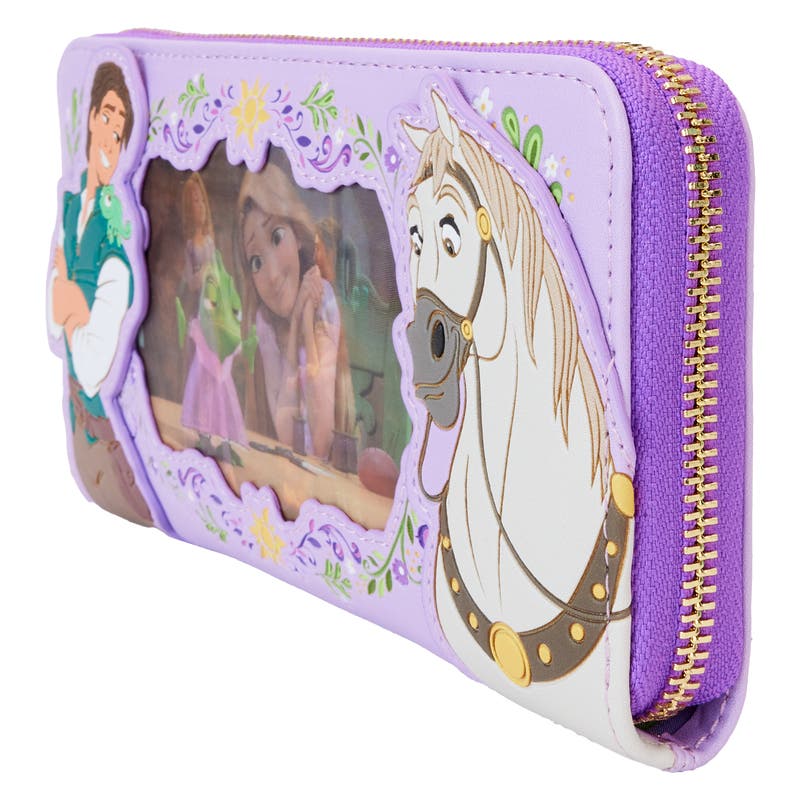 Loungefly Disney Tangled Rapunzel Princess Series Lenticular Zip