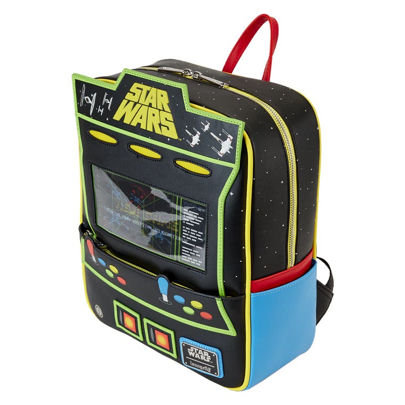 Vintage Loungefly Star Wars Backpack Loungefly Star Wars Vintage Action Figures Backpack  main image 3