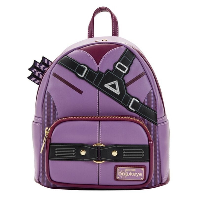 LOUNGEFLY Hawkeye Kate Bishop Cosplay Mini Backpack  display picture 3