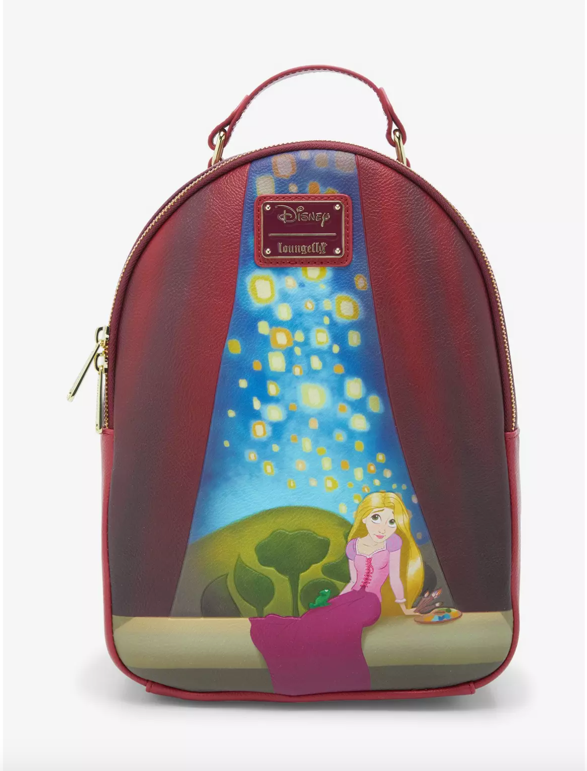 Loungefly Disney Tangled Rapunzel Tower Illustrated Lantern Mini