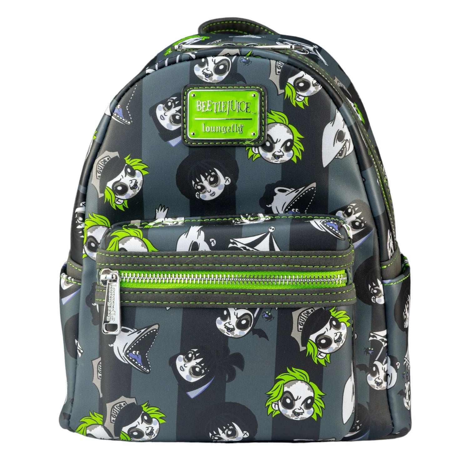 【Lounge Fly】Beetlejuice Icons Mini Backpack Amazon.com | Beetlejuice Icons Mini Backpack | Casual Daypacks