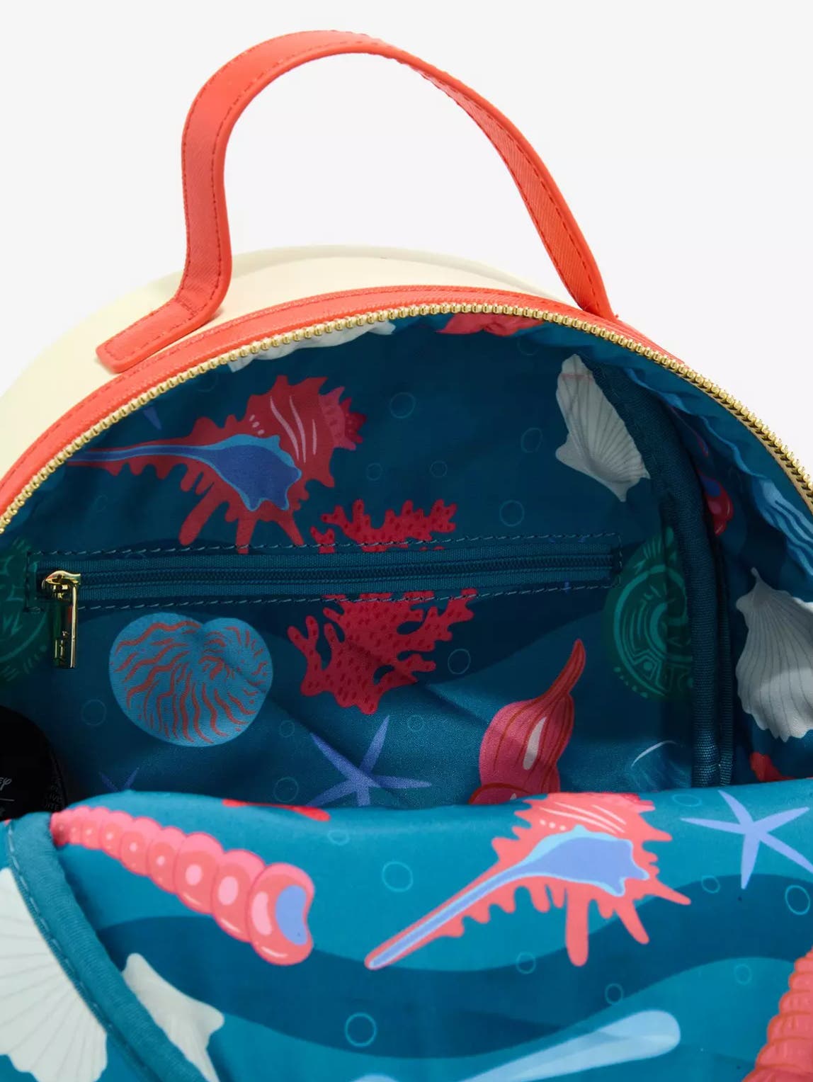 Loungefly Disney Ariel Backpack - Blue and Red Loungefly - Brandclub - Loungefly The Little Mermaid Ariel  main image 3