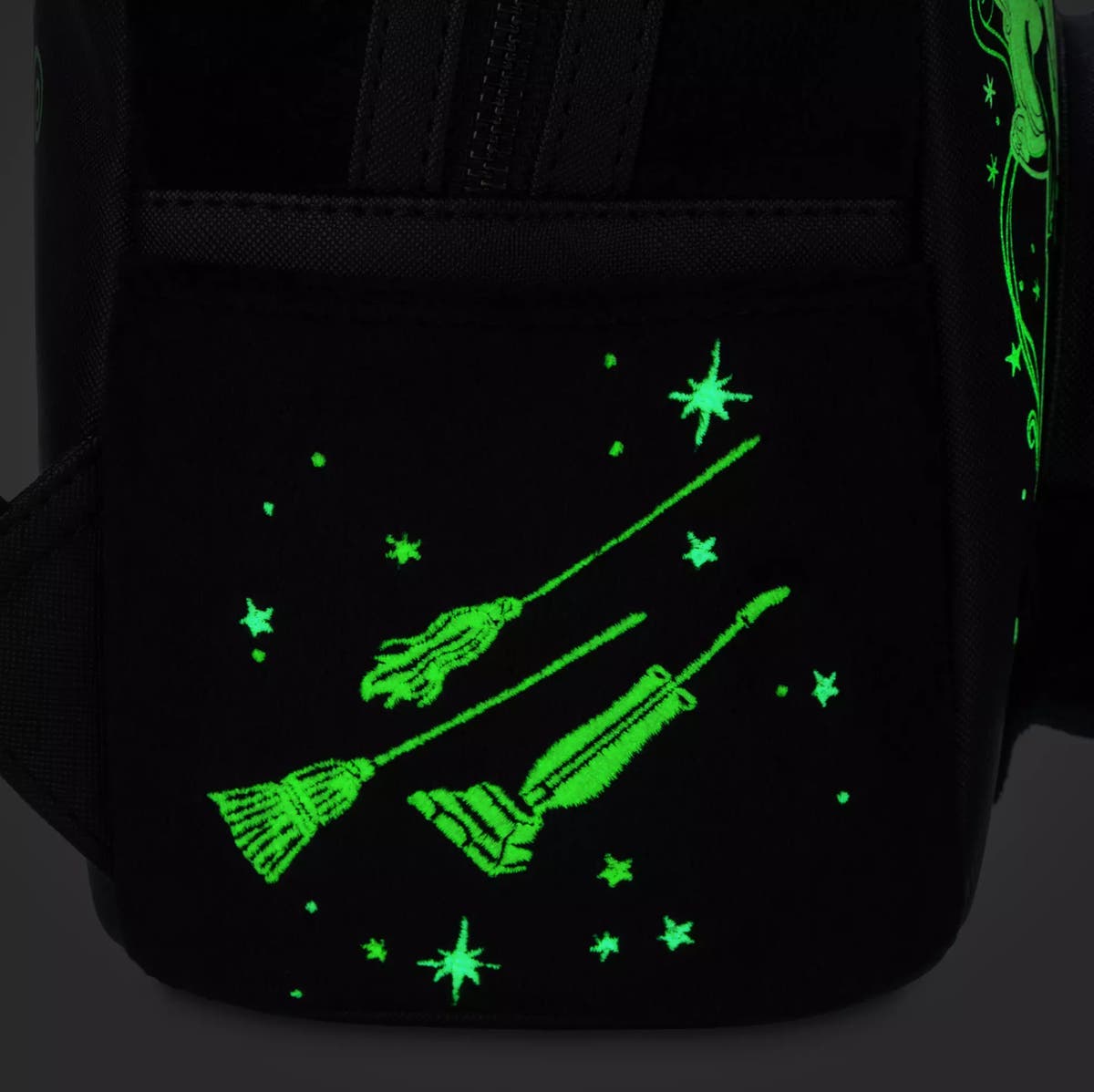 Loungefly Disney Hocus Pocus Glow-in-the-Dark Mini Backpack