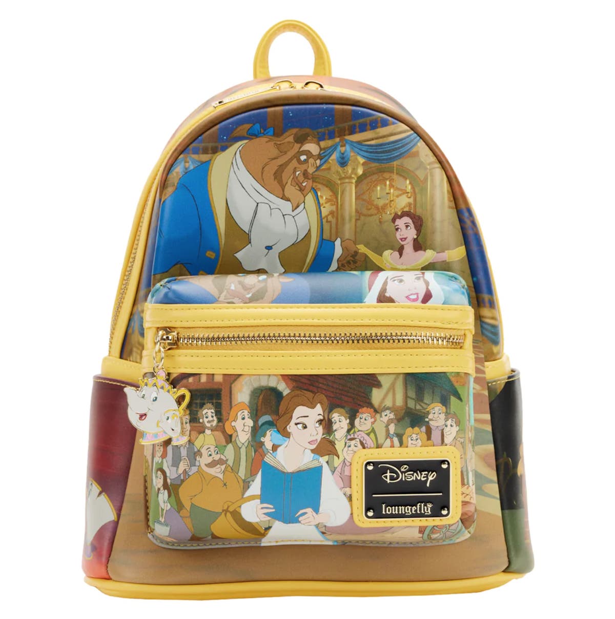 beast mini backpack LOUNGEFLY Disney Beauty and the Beast Scene Mini Backpack