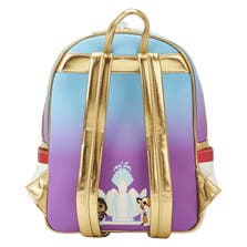 aladdin loungefly mini backpack (1992) - Vacation Genie US Exclusive Cosplay a grand cast of characters floats by Loungefly Disney Aladdin 30th Anniversary