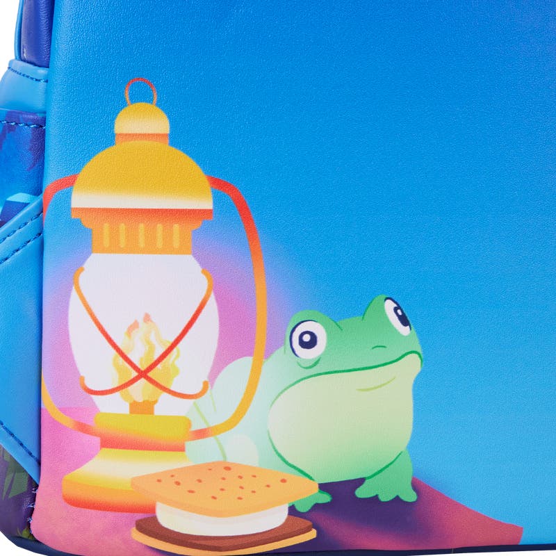 Loungefly Disney Stitch Camping Cuties Glow Mini Backpack  display picture 1
