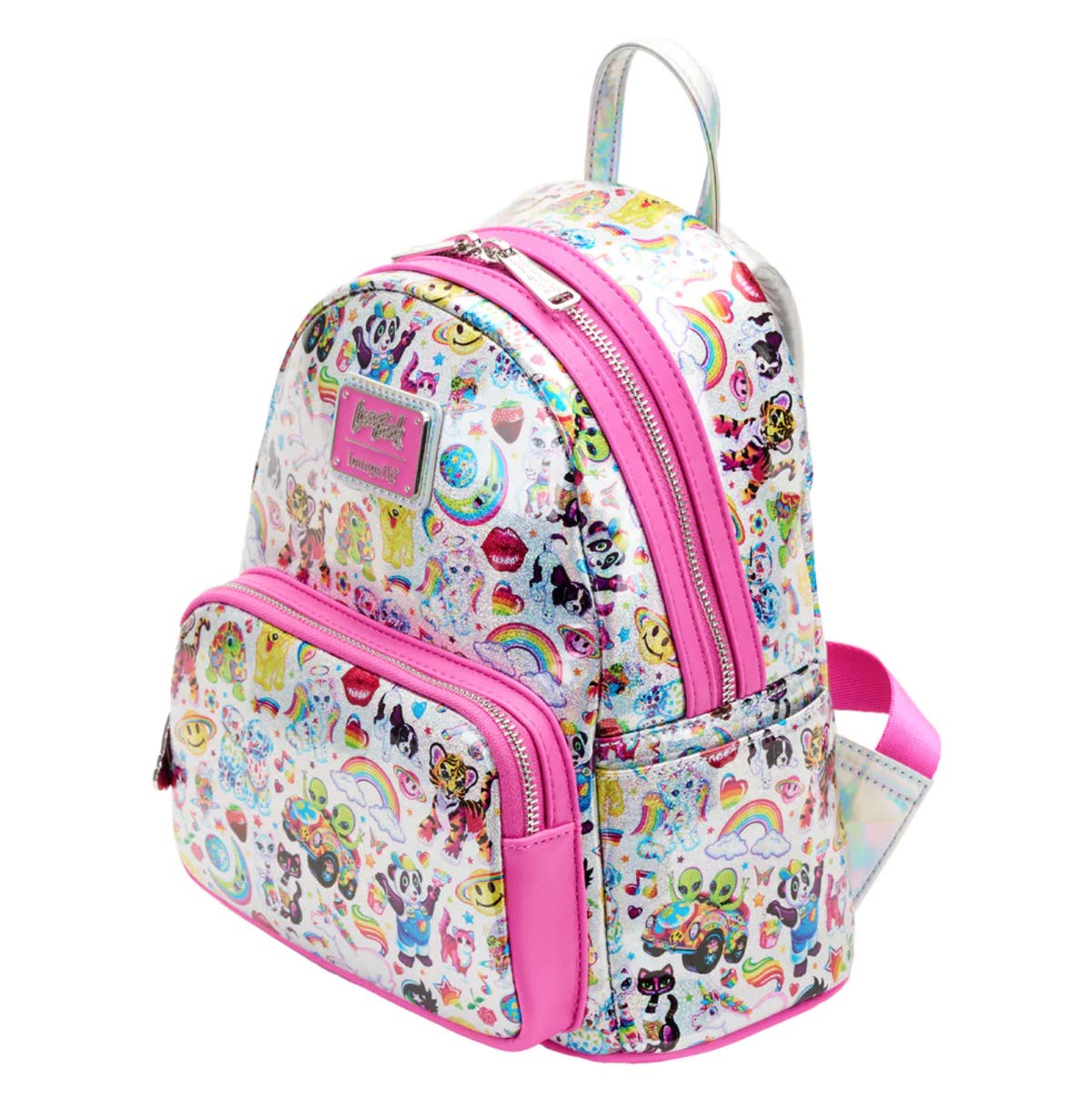 LOUNGEFLY Lisa Frank Iridescent Mini Backpack | MadBagger 