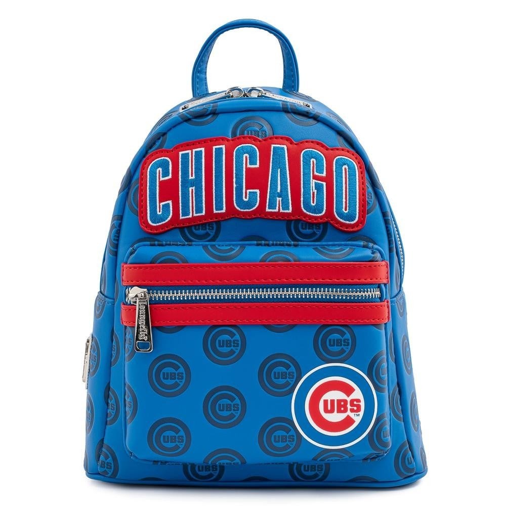 Loungefly MLB Chicago Cubs Logo Mini Backpack - Thumbnail 4