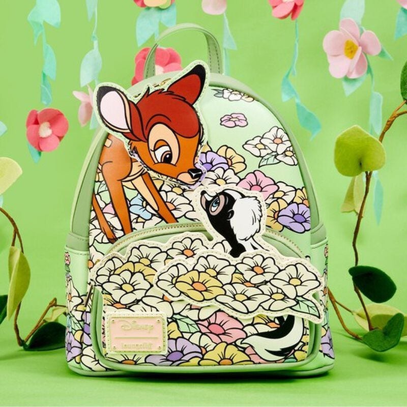 bambi and flower springtime mini backpack Loungefly Disney Bambi and Flower Springtime Mini Backpack