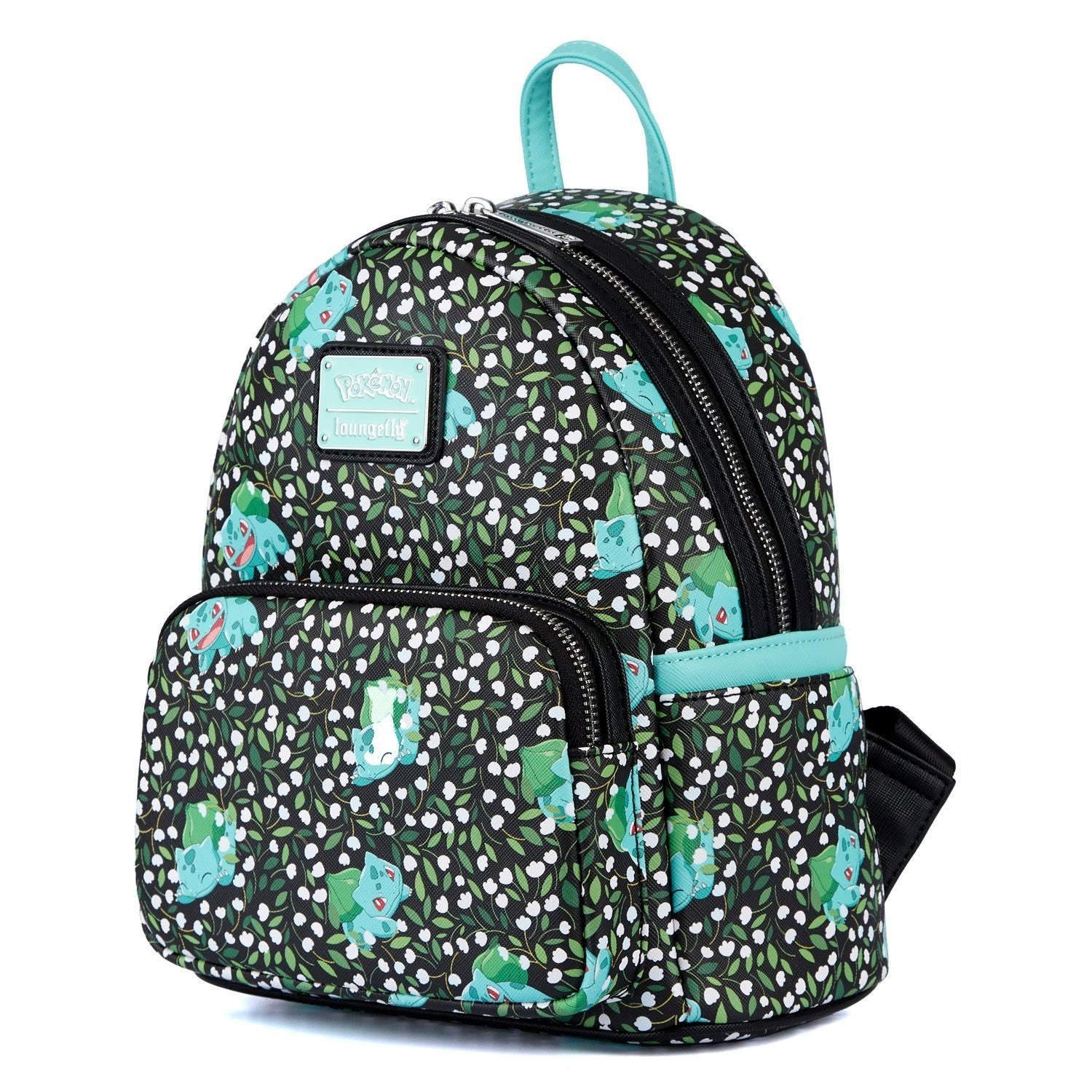【Lounge Fly】Pokemon Bulbasaur Evolutions Pocket Backpack Amazon.com | Loungefly Pokemon Bulbasaur Evolutions Triple