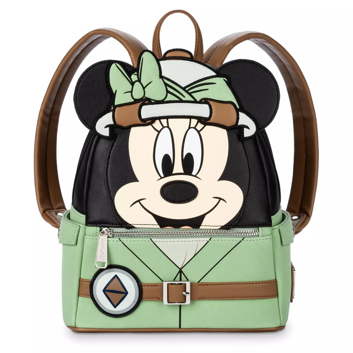 animal kingdom mini backpack Loungefly Disney Parks Minnie Mouse Safari Animal Kingdom Mini Backpack