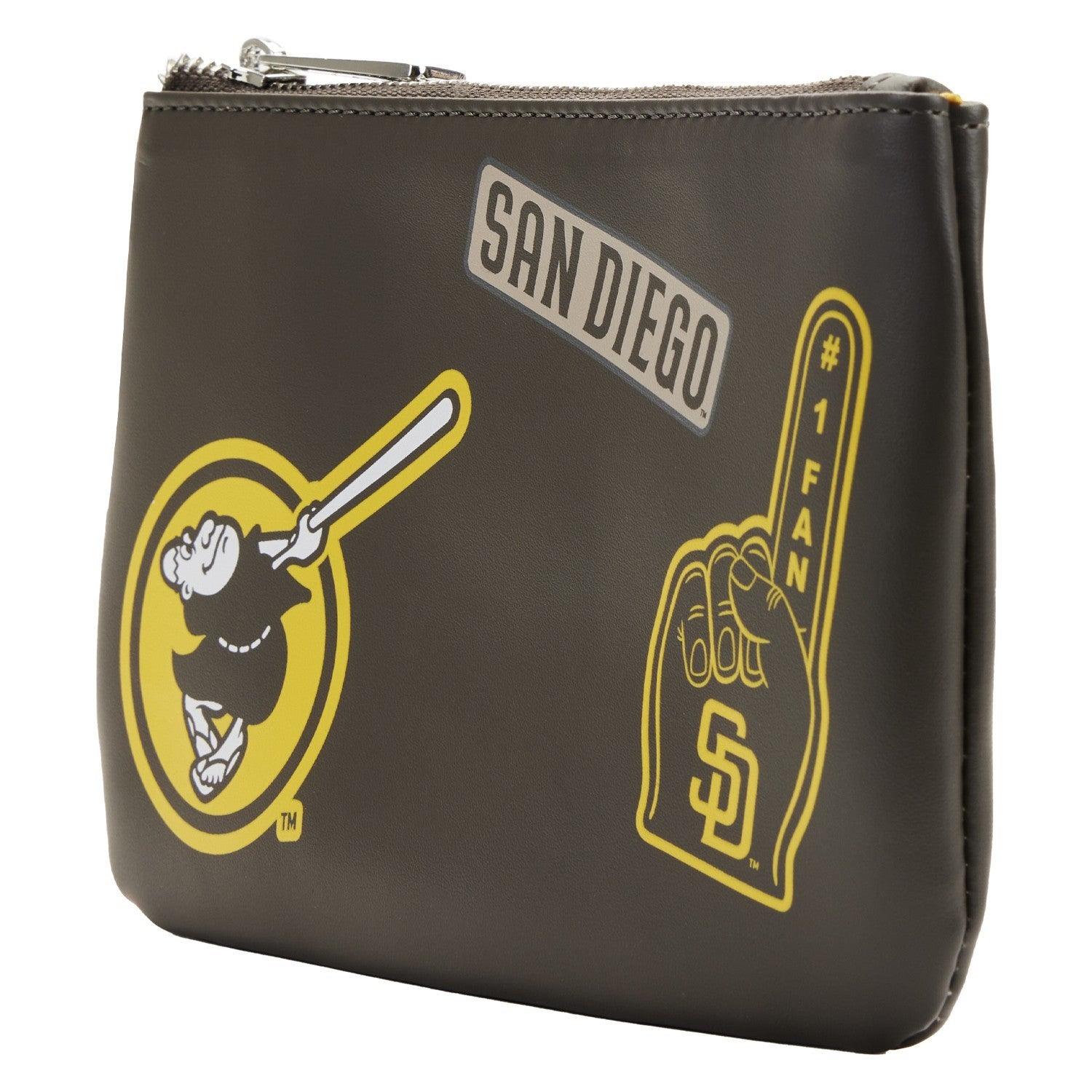 Loungefly MLB SD Padres Stadium Crossbody Bag with Pouch