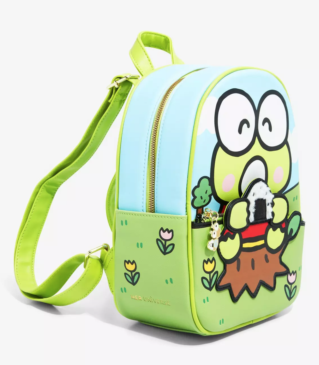 Her Universe Sanrio Keroppi Onigiri Mini Backpack  display picture 2