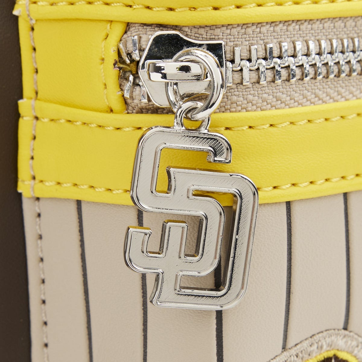 Loungefly x MLB San Diego Padres Floral Mini Backpack - Yellow & Brown Loungefly San Diego Padres Floral Mini Backpack - Walmart.com main image 2