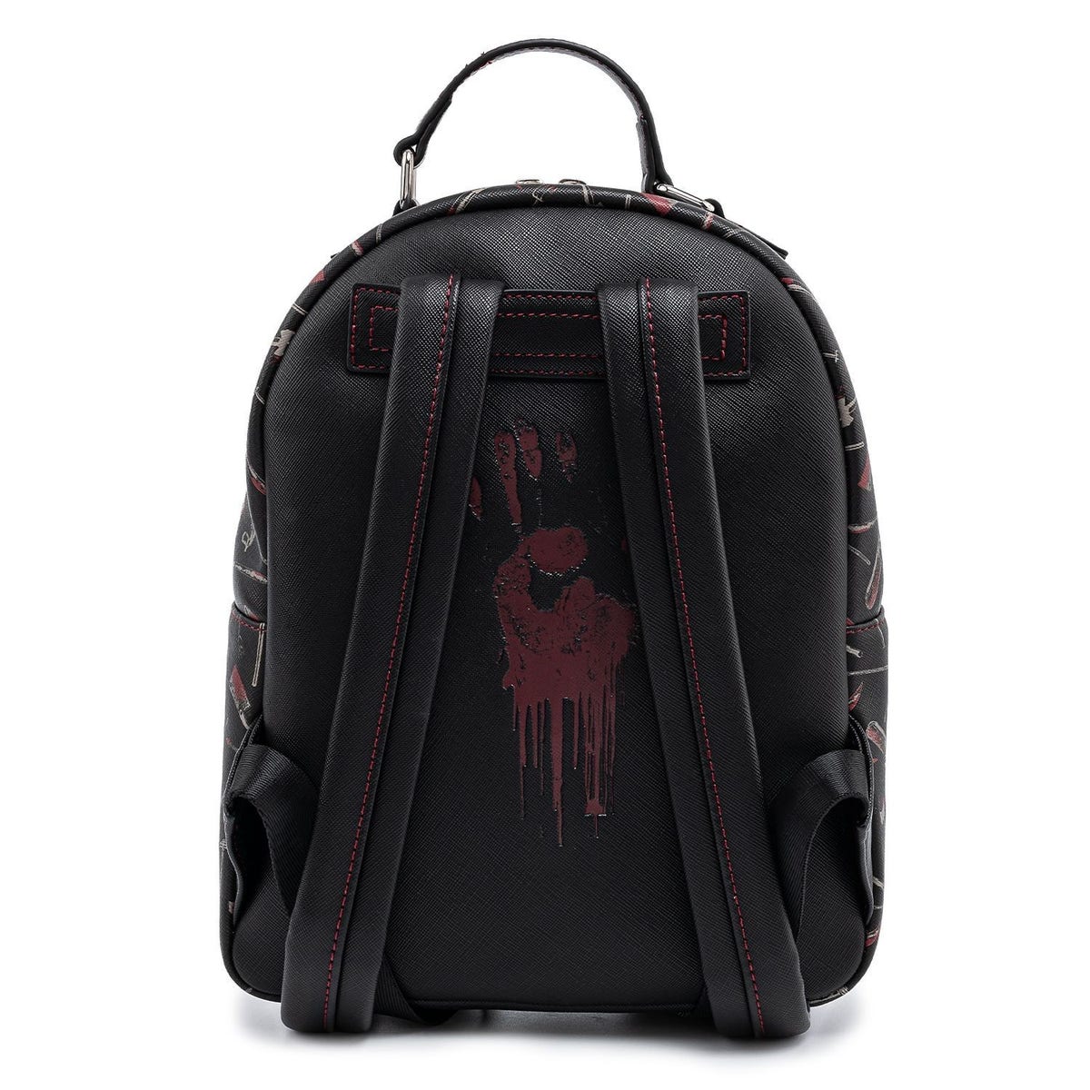 LOUNGEFLY Friday The 13th Jason Mask Mini Backpack  display picture 2