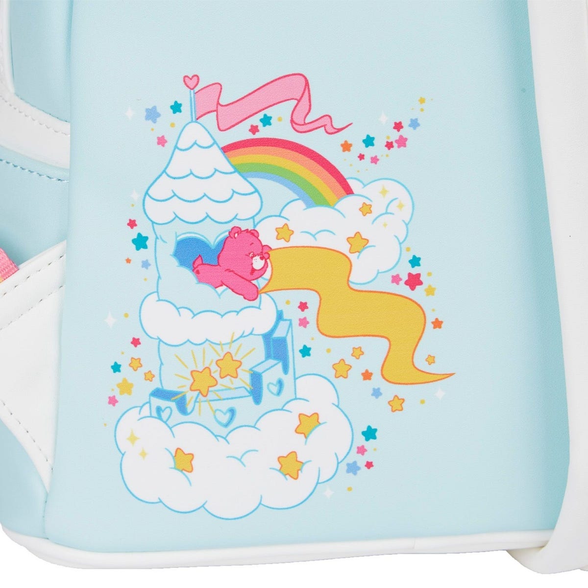 Loungefly Care Bears Care-A-Lot- Castle Mini Backpack 
