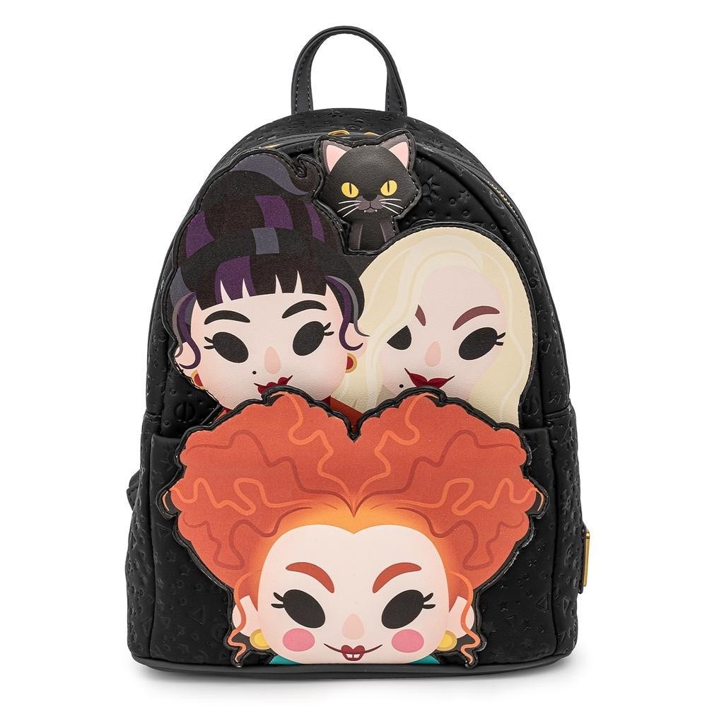 LOUNGEFLY Disney Hocus Pocus Sanderson Sisters Mini Backpack  display picture 3