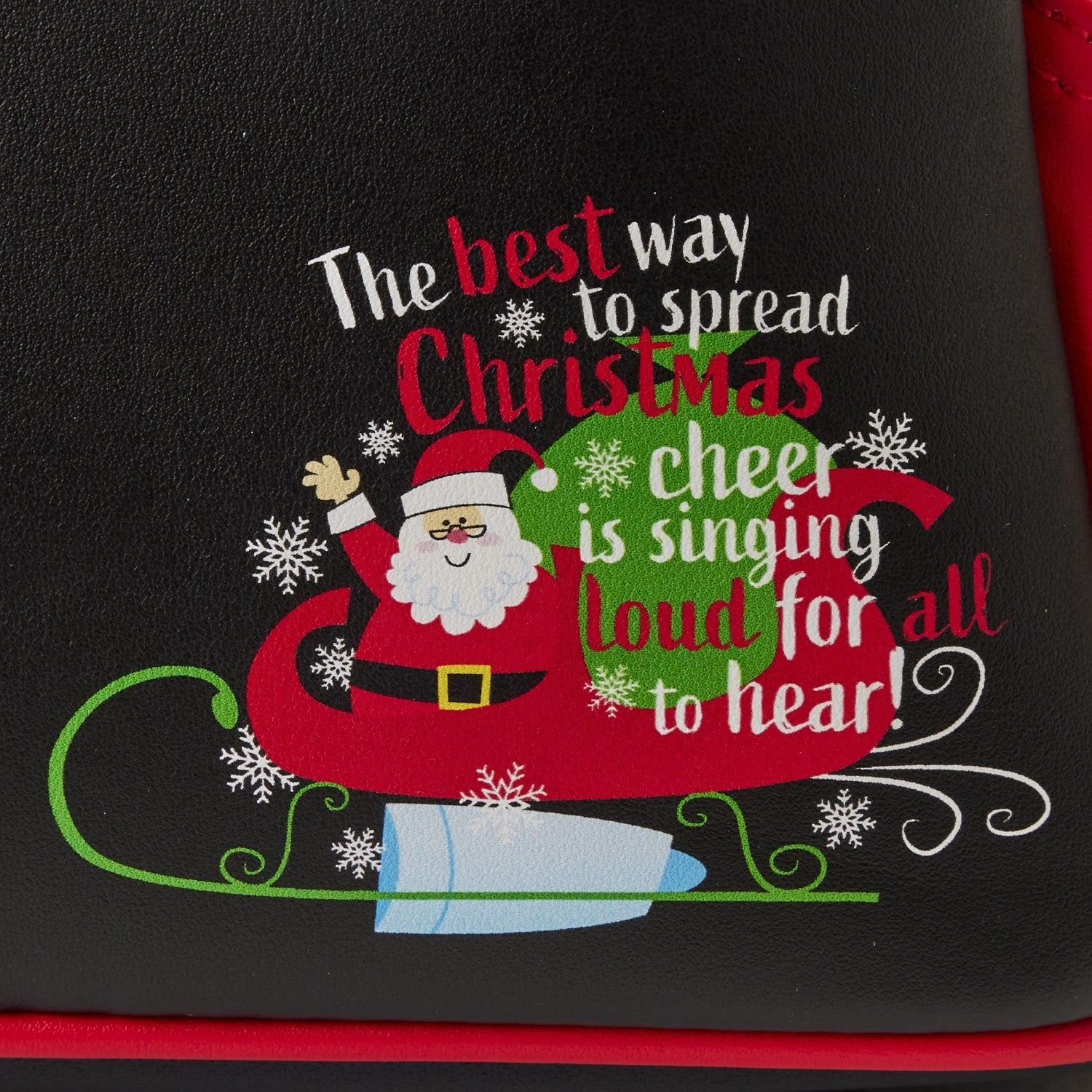 【Lounge Fly】Elf Clausometer Light Up Mini Backpack Amazon.com: Loungefly ELF CLAUSOMETER Light UP MINI Backpack