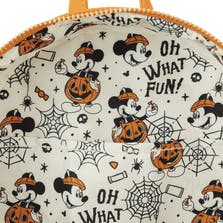 Loungefly pumpkin mickey backpack sale