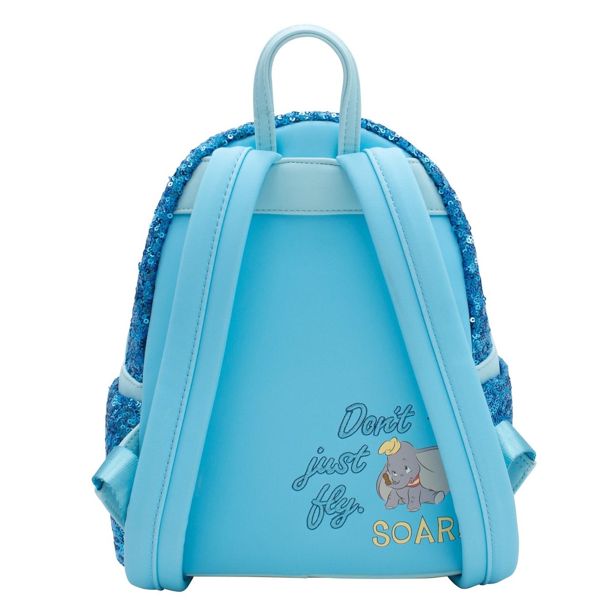 LOUNGEFLY Disney Dumbo Sequin mini backpack | MadBagger.com 