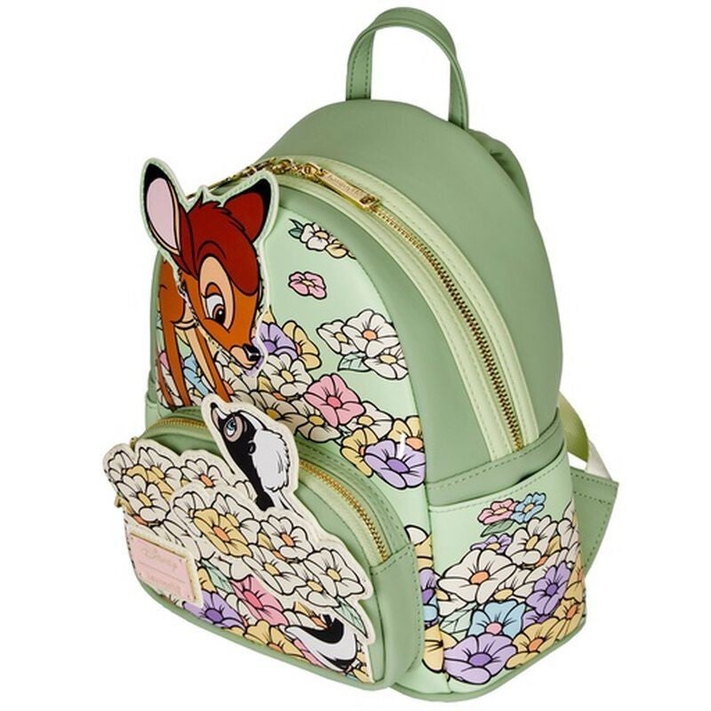 LOUNGEFLY Disney Bambi and Flower Springtime Mini Backpack