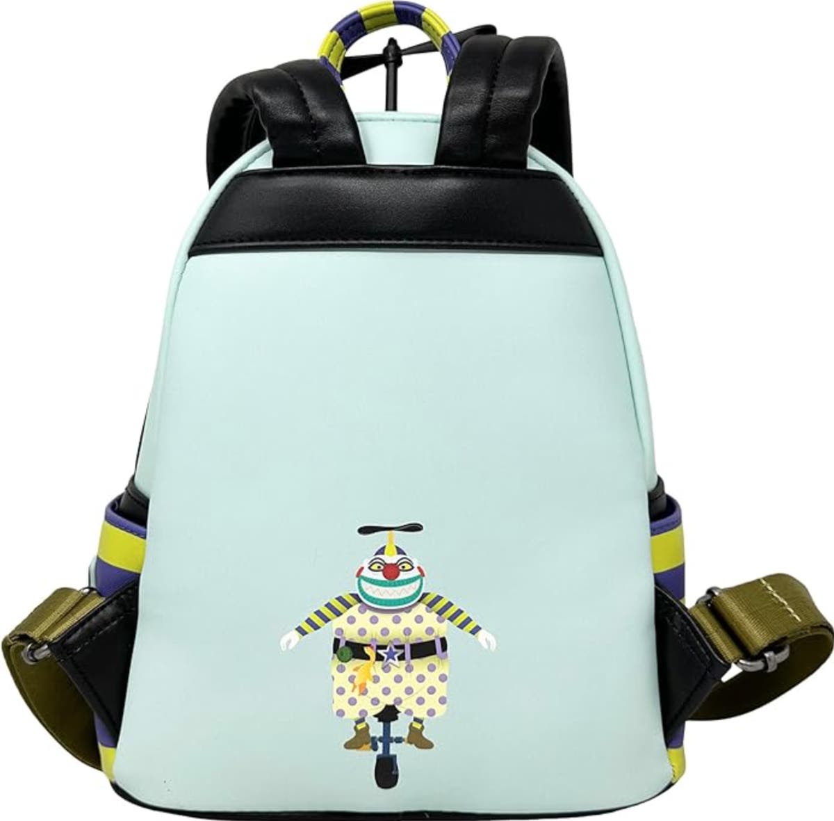Loungefly The Nightmare Before Christmas Clown Mini Backpack Exclusive Disney Loungefly Disney The Nightmare Before Christmas Clown Mini  main image 3