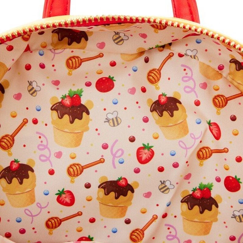 LOUNGEFLY Disney Winnie the Pooh Ice Cream Backpack  display picture 2