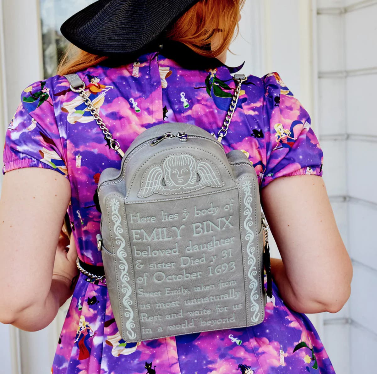 ショルダーバッグ・ポシェット Loungefly Disney Hocus Pocus Book Crossbody Bag LOUNGEFLY Stitch Shoppe Disney Hocus Pocus Emily Binx