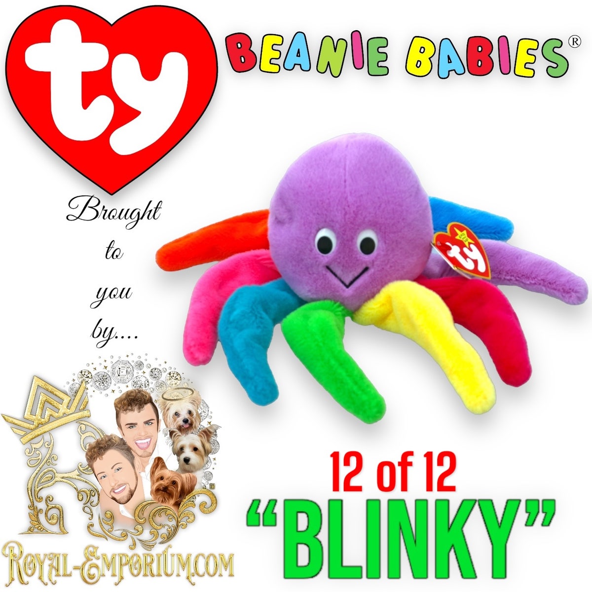 Ty “Blinky” Limited Edition Beanie Baby Royal Emporium: Online