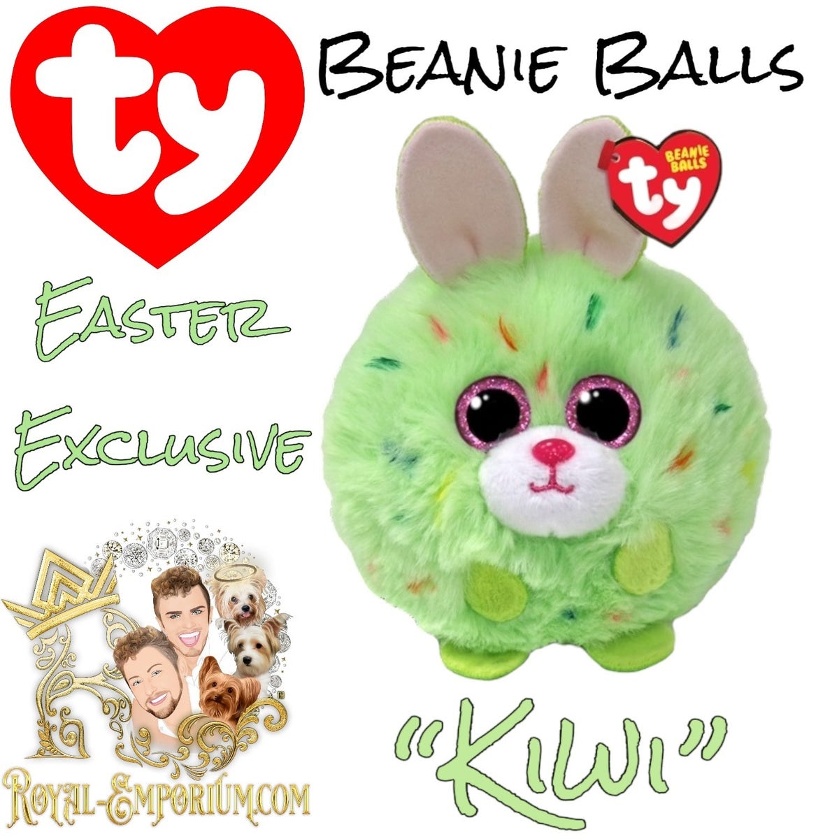 Ty “Kiwi” Beanie Ball *Easter Exclusive* Royal Emporium: Online